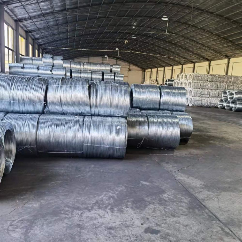 BWG16 20 21 22 GI galvanizado Fio de ligação