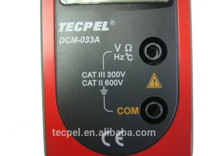 dcm-033A Amp Meters and Clamp On Ammeters and clamp multimeter