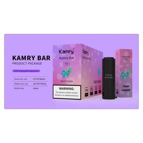 Kamry Bar 7000 퍼프 새로운 스타일 좋은 판매