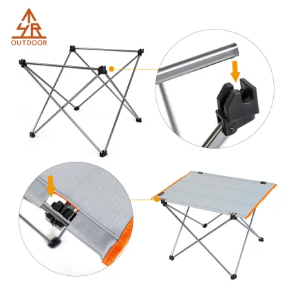 YTR Outdoor Lightweight Ultralight Folding Camping Table
