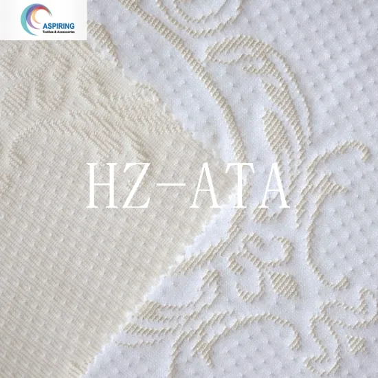 100% Polyester Jacquard Quilted Mattress Fabric