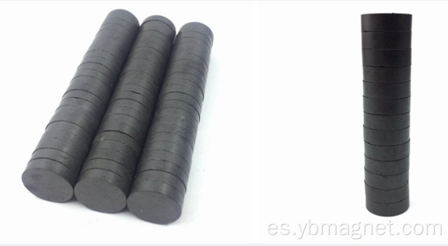 Magnets de disco de Ferrite 20 mm x 3 mm