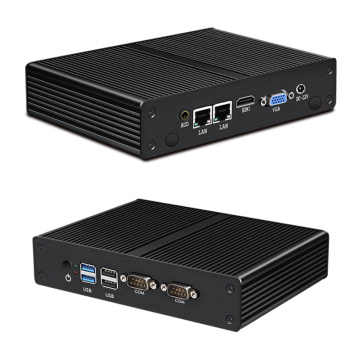 Промышленный фанат Mini PC Linux Ubuntu