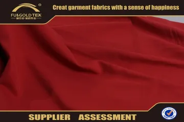 Red100 polyester punto roma knitting fabric for garment from Shaoxing