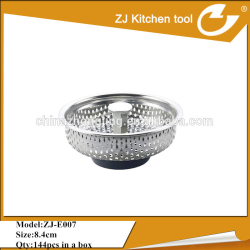 Zhejiang hot sale punching stainless steel sink strainer