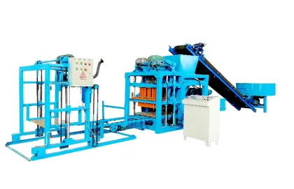 QTJ4-25 Hollow Block Making Machine for Color Paving Bricks and Curbstones