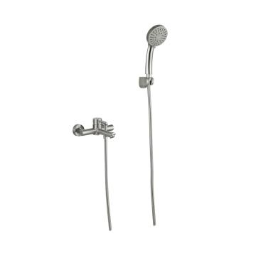 304 Stainless-Steel Round Head Wall Mount Shower Set