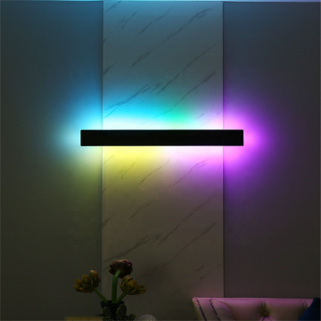 Monochrom warme leichte LED -Wandlampe für Korridor, Bett und Wohnzimmer