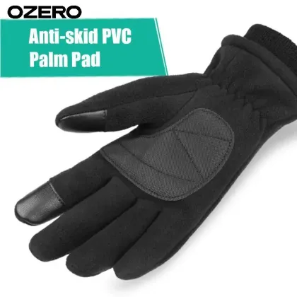 OZERO Custom Wristbands and Cold-Proof Lining Winter Gloves