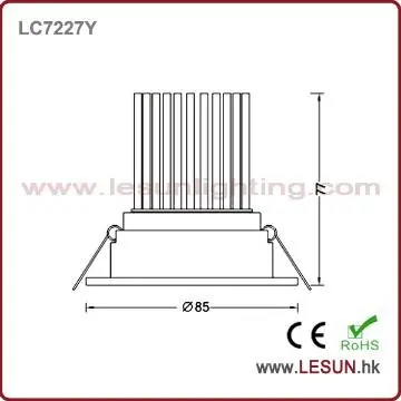 high bright 9x3w cree/Osram led kitchen ceiling lights LC7229N