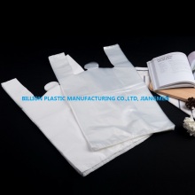 White Plastic Vest Bag