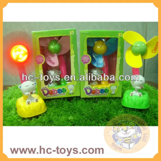 wholesale Desk fan usb clip fan fan with light summer toys