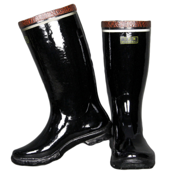 Safe insulation rubber boots 6kv with steel toe
