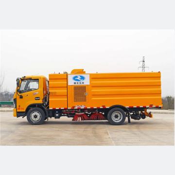 8m3 Diesel Fuel Type Truck Mounted Road Sweeper - DONGFENG Street Vacuum Sweeper Truck