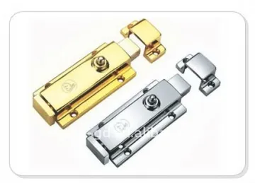 Elastic Security Door Bolt