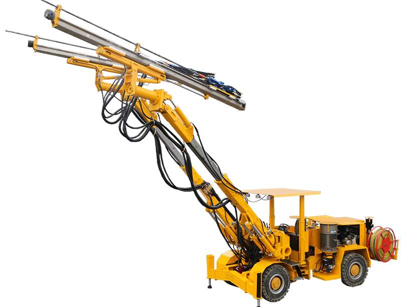 Double-boom Hydraulic Rock Drill Jumbo