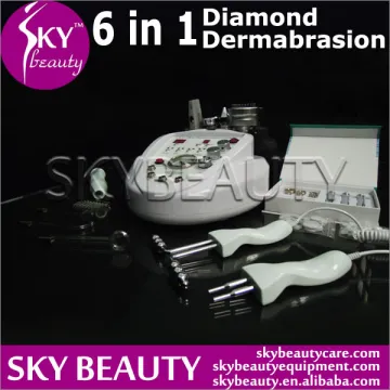 6in1 Diamond Dermabrasion High Frequency Ultrasonic Scrubber Photon Machine