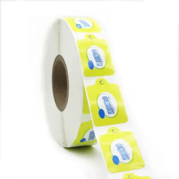 Custom Printed Waterproof Round Labels and Stickers for Wet Wipes Packaging
