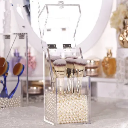 Professional Clear Acrylic MAC Makeup Display Stand