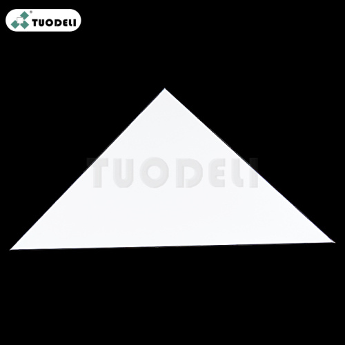 Système de plafond de type triangle en aluminium