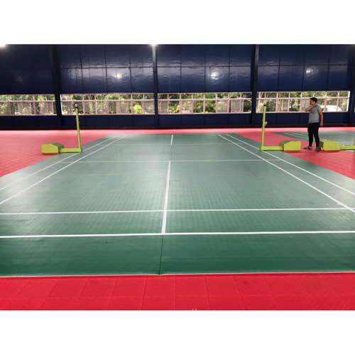 Anti-skidding Badmintion Used Sports Flooring