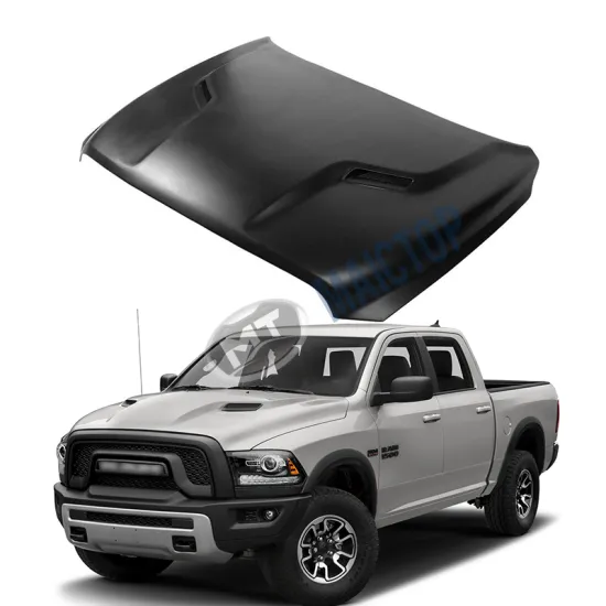 MAICTOP Car Accessories Front Sport Style Engine Bonnet Hood for Ram 1500 2013-2018
