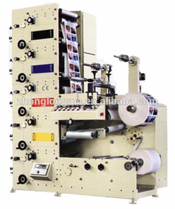adhesive label printing machine