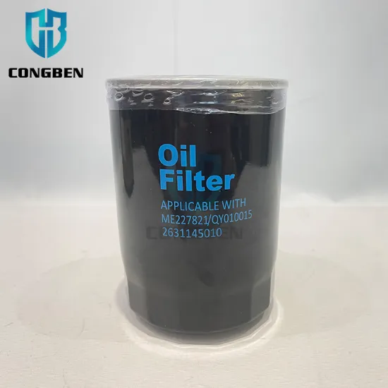 China Oil Filter Manufacturers for Mitsubishi 4D33 4D34 4M42 Engines