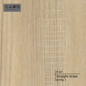 Film écologique en PVC à rayures droites