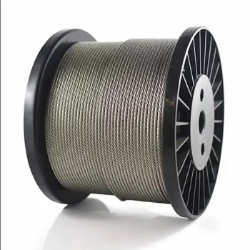 Non-magnetic 7x19 wire rope