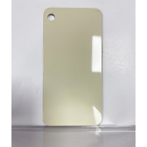 Gloss Ivory Aluminum Sheet Plate 1.6mmThick 5052 H32