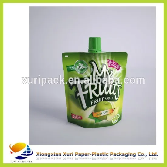 Liquid Stand up pouch with spout