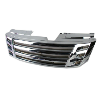Chromed Silver Grilles for Heavy Duty Offroad Dmax 2012-2015 Front Grill Replacement