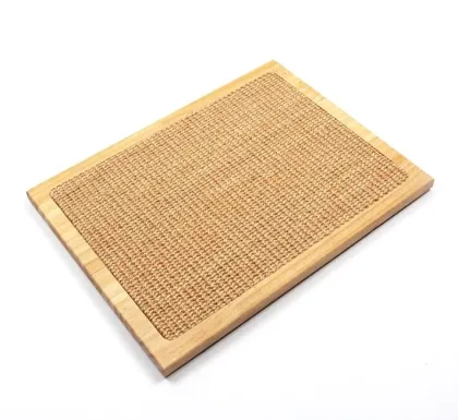 Sisal Cat Scratching Board with Solid Wood China Factory Toy Furniture