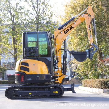 CE/EURO 5 EPA Engine 1-3.5 Ton Mini Excavator with Free Shipping