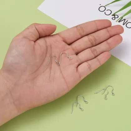 Pandahall Platinum 925 Sterling Silver Earring Hooks: High-Quality Jewelry Findings