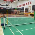 Premium Pickleball Post and Net Set with Wheels