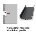 اکستروژن بدون دسته کابینت متوسط