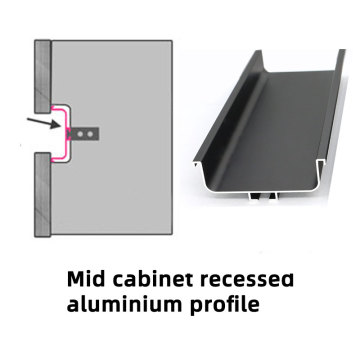 اکستروژن بدون دسته کابینت متوسط