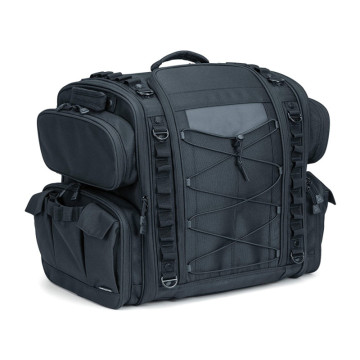 Dual Use Motorcycle Rear Seat Bag Motorbike Helmet Bag Luggage Storage Backpack