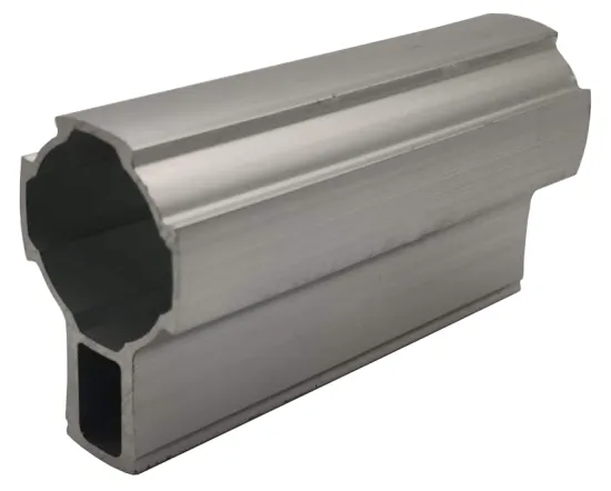 Easy Assembly T-Shape Aluminum Profile Pipe Alloy Tube For Aluminum Tube System