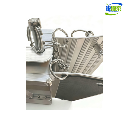 Rampa plegable para silla de ruedas de aleación de aluminio con candado de cadena