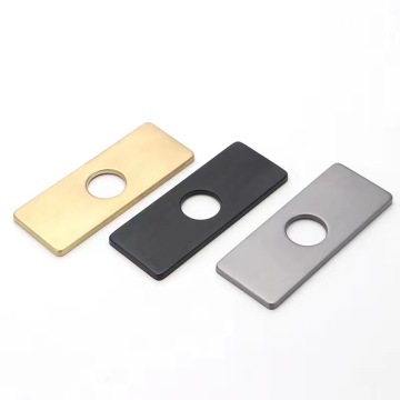 6 Inch Chrome Stainless Steel Basin Faucet Hole Cover Deck Base Plate - Hot Selling Bathroom Accessory