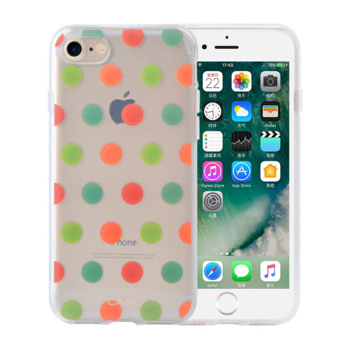 IMD Hybrid Colorful Dots iPhone6s Phone Shell