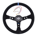 Kierownica RASTP 14&quot; Suede Racing Drift