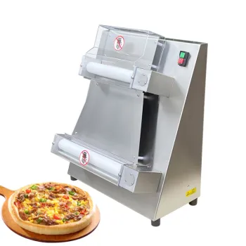 Automated 12 Inch Pizza Dough Sheeter and Roller Machine for Commercial Baking