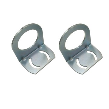 Custom small metal stamping L shaped metal brackets