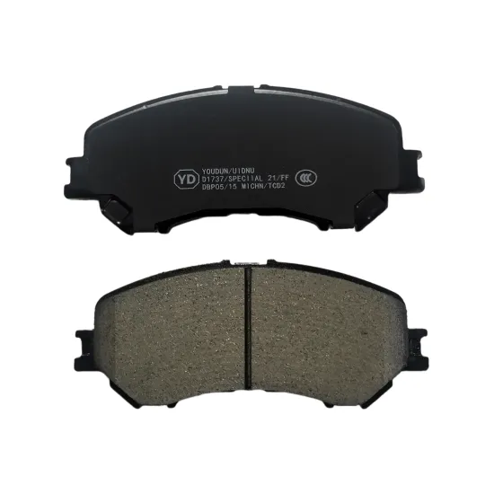 D1737 OEM Ceramic Brake Pad for Nissan QASHQAI 2013-2015 No Noise Disc Brake Pads D1060-4BA0A 1151