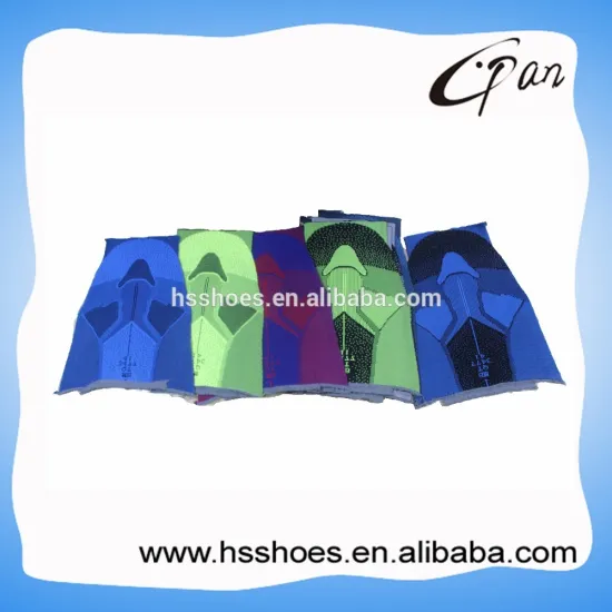 Fly knitting vamp material for sports shoe upper