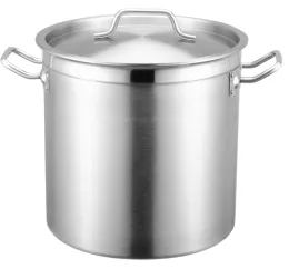 Stainless Steel Cooking Stock Pot with Lid